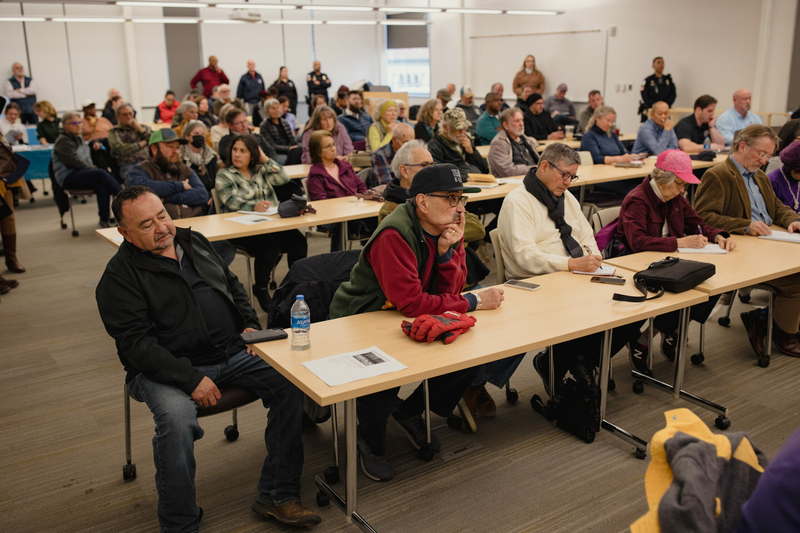 Las Vegas NM town hall on Hermits Peak Calf CAnyon Fire recovery