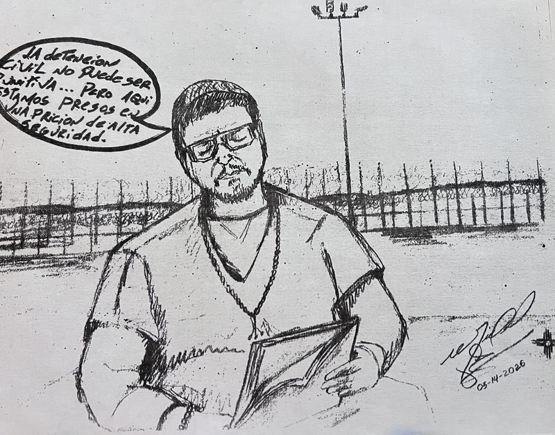 NM ICE detainee says he was subject to sudden transfer, poor conditions amid 10-day hunger strike