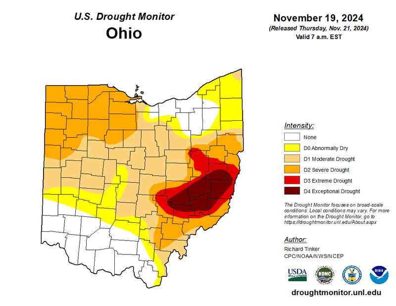 House panel advances drought bailout for farmers around Ohio