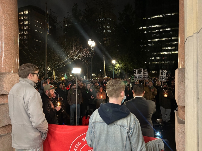 Pair shot by federal officers in Portland had unspecified Tren de Aragua ties, police say