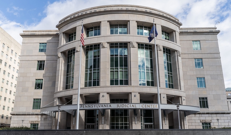 Pennsylvania Judicial Center located in Harrisburg’s historic capitol complex. (Getty Images)