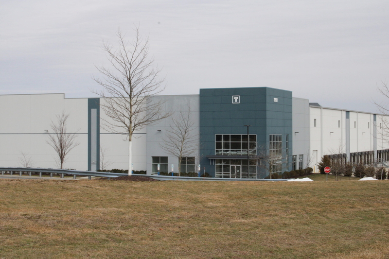 A warehouse purchased by ICE in Upper Bern Township, Berks County, on Feb. 26, 2026. (Photo by Ian Karbal/Pennsylvania Capital-Star)
