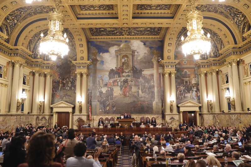 Governor Shapiro unveils 2026–27 budget proposal on Feb. 3, 2026. (Photo by courtesy of PAcast)