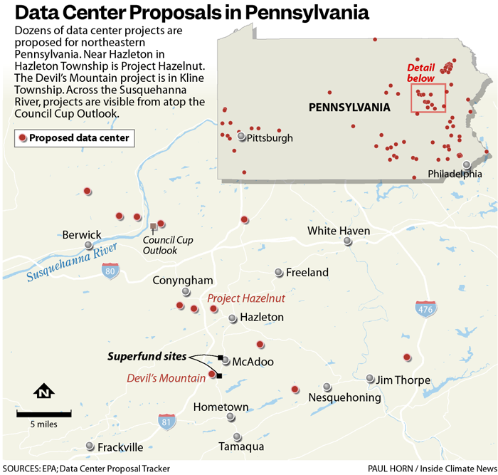 Echoes of the past in Pennsylvania coal towns’ fight against data centers