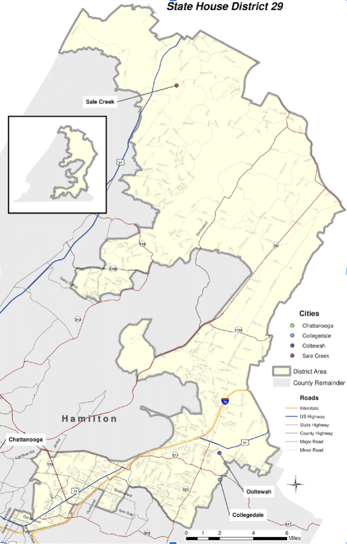 (Map of District 29: Lucas Brooks)