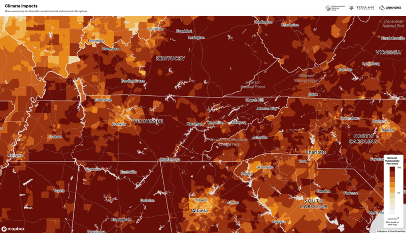New data tools show how vulnerable Tennessee is to climate change
