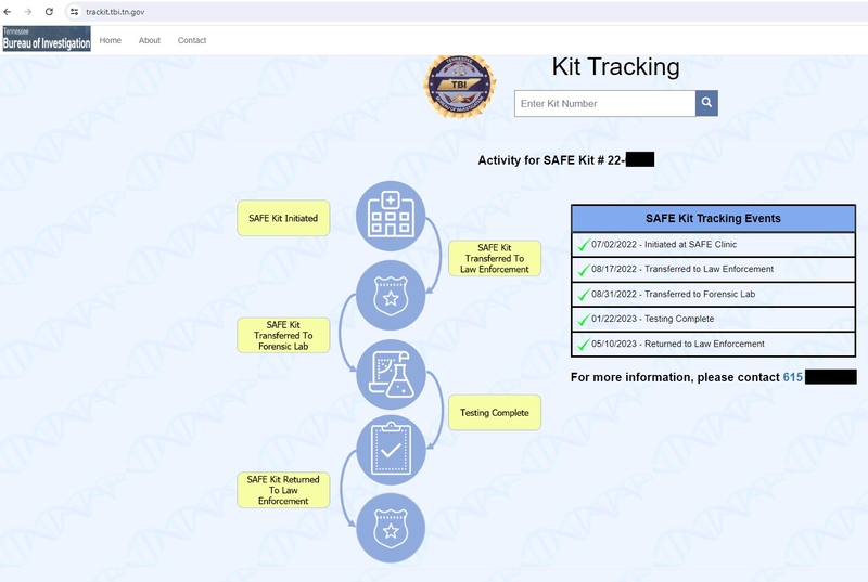 Thousands of Tennessee victims now get real-time updates on sexual assault evidence