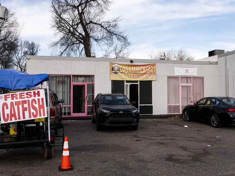 His business has a ‘no law enforcement’ sign. The Memphis Safe Task Force swarmed the parking lot.