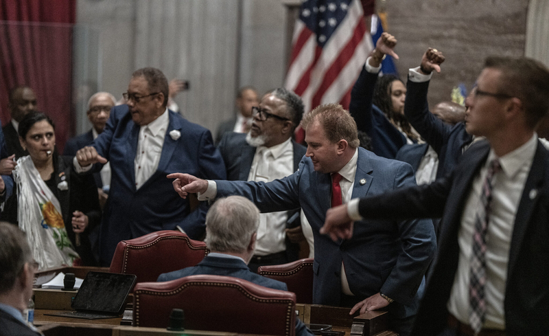 Tennessee House speaker suspends all Dems from committees, citing decorum violation