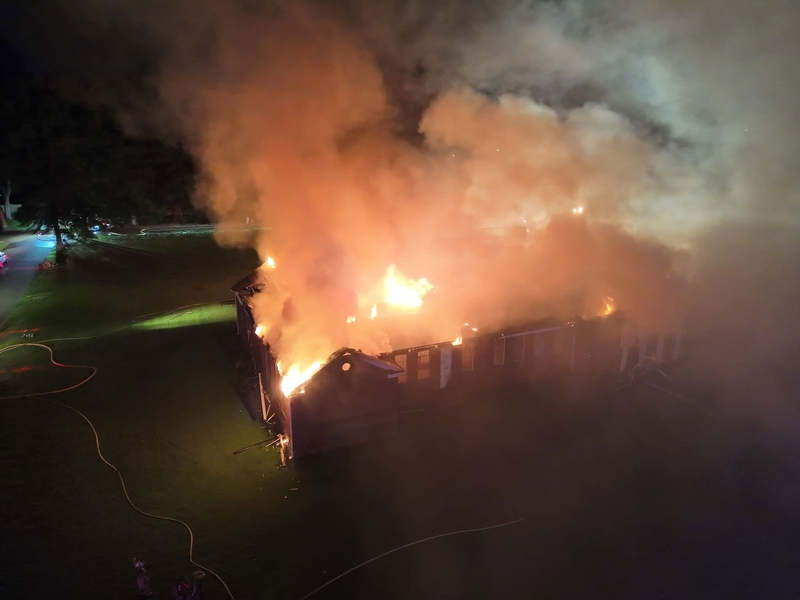 Fayette County to demolish burned portion of historic former school building