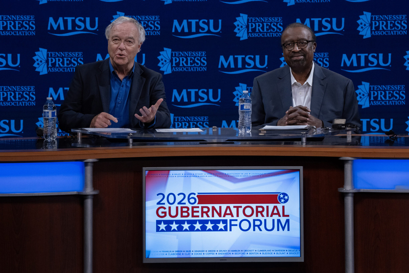 Tennessee hosts first gubernatorial forum in eight years. GOP frontrunner no-shows