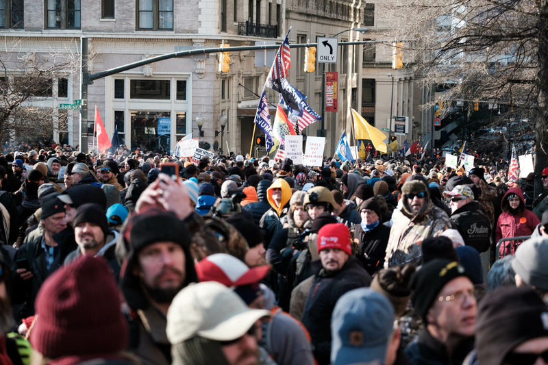 Capitol gun rally: 22,000 attendees, one arrest, no violence