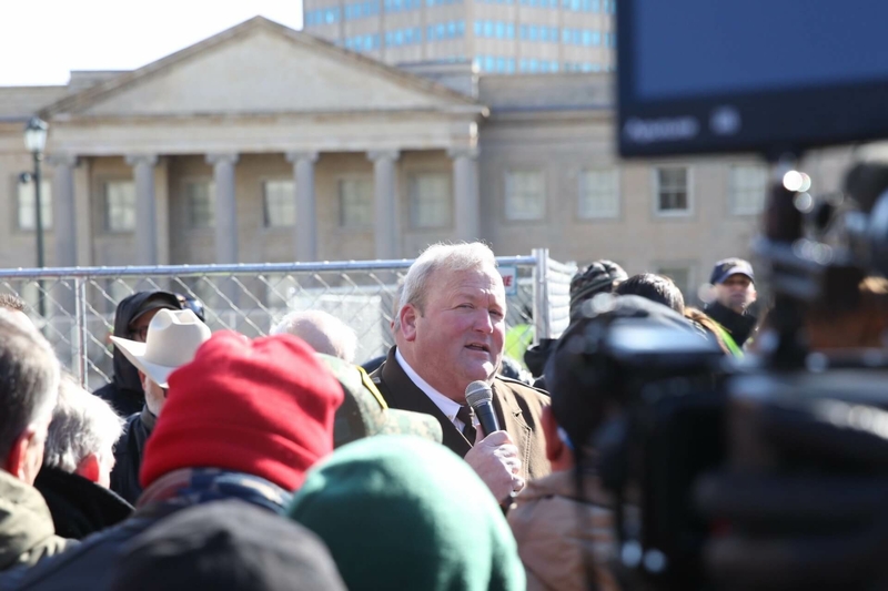 Capitol gun rally: 22,000 attendees, one arrest, no violence