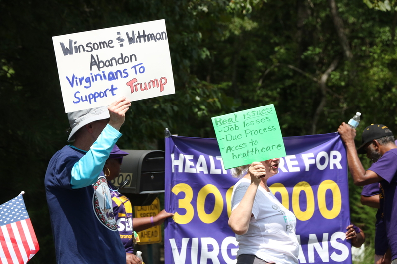 In Chesterfield, Earle-Sears slams Spanberger, revives Youngkin’s winning campaign slogans