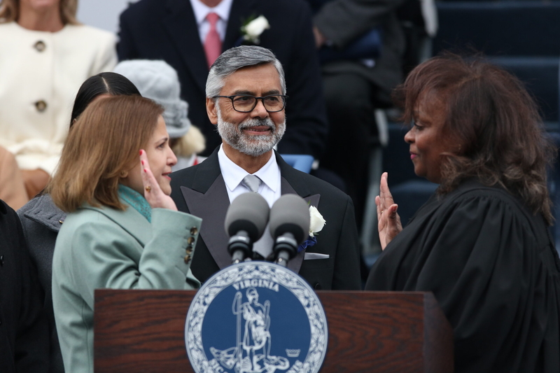 PHOTOS: Abigail Spanberger inaugurated as Virginia’s 75th governor