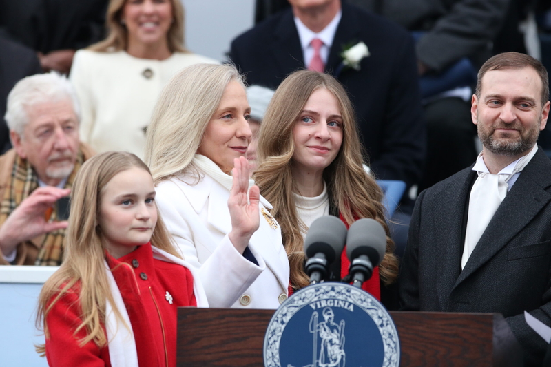 PHOTOS: Abigail Spanberger inaugurated as Virginia’s 75th governor