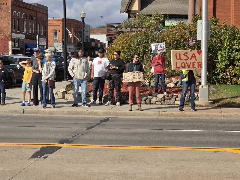 Big turnout for No Kings protests across Wisconsin Saturday