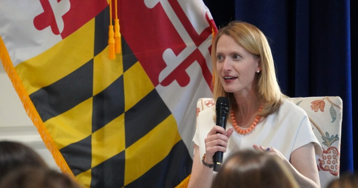 Photo: newsfromthestates.com Maryland Comptroller Race: Brooke Lierman and Challenger Sonya Dunn