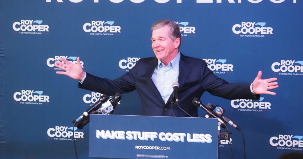 Ex-Gov Roy Cooper Launches Senate Bid to Cut Costs