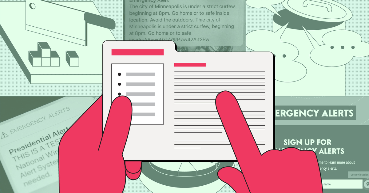 We made an emergency alert guide to help Californians navigate a ...