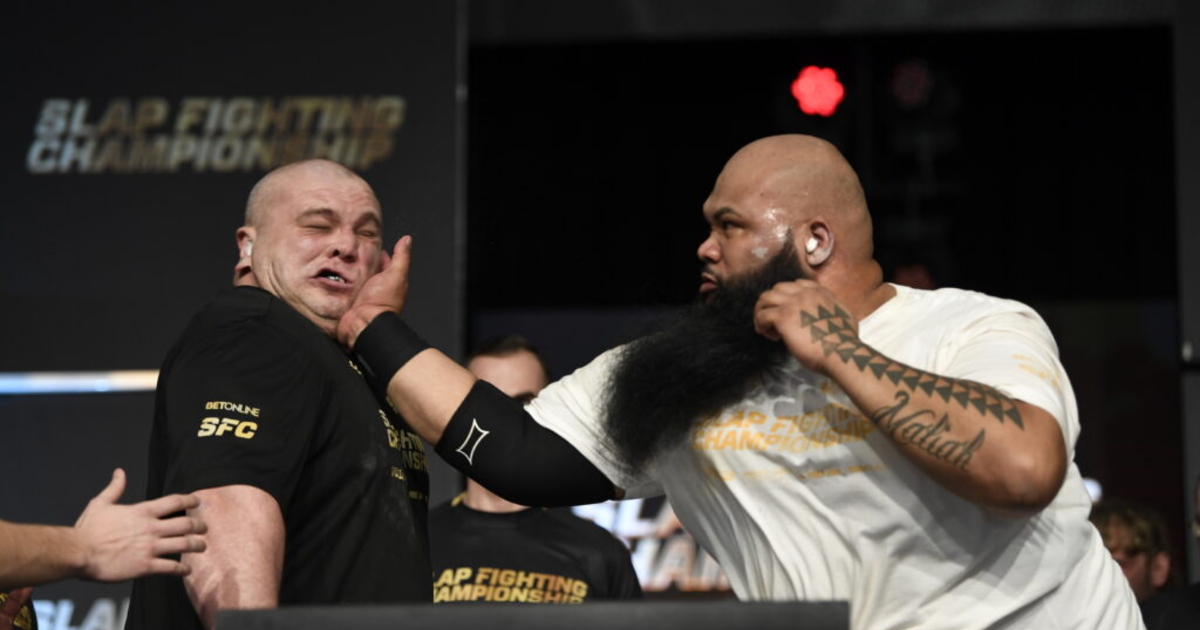 Slap fighting is a combat sport subject to state regulation, Oklahoma ...