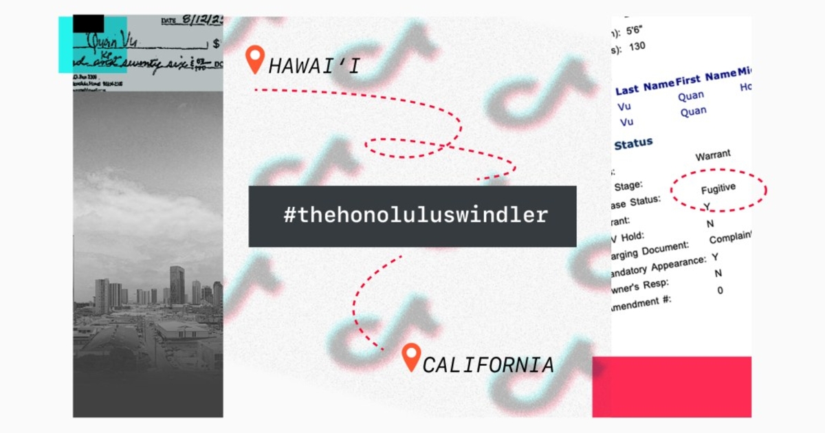 Photo: newsfromthestates.com TikTok videos expose Quan Hoang Vu for alleged financial deception