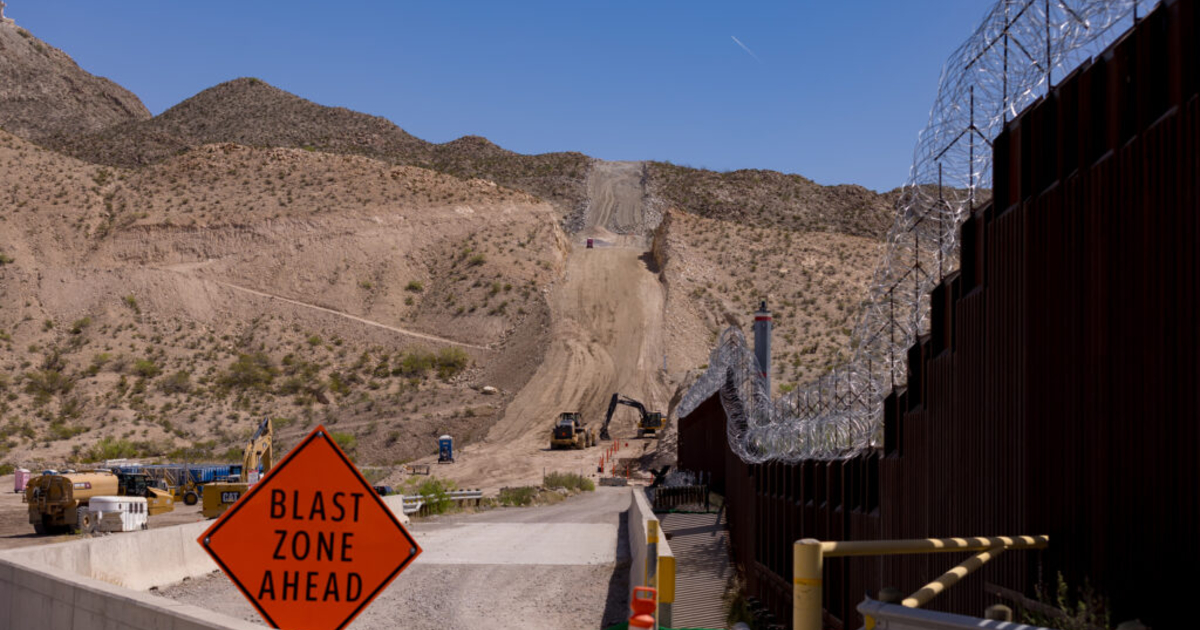 Blasting begins for border wall on cherished New Mexico mountain | News ...
